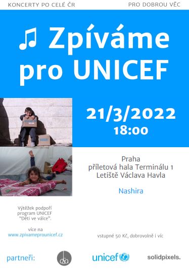 Zpíváme pro UNICEF 2022